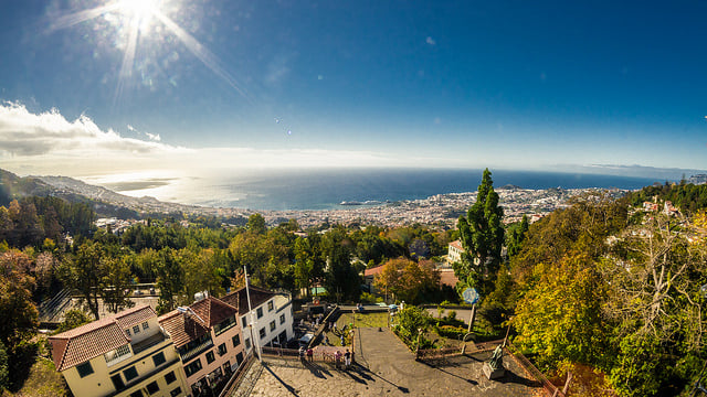 Krásna panoráma na Madeiru