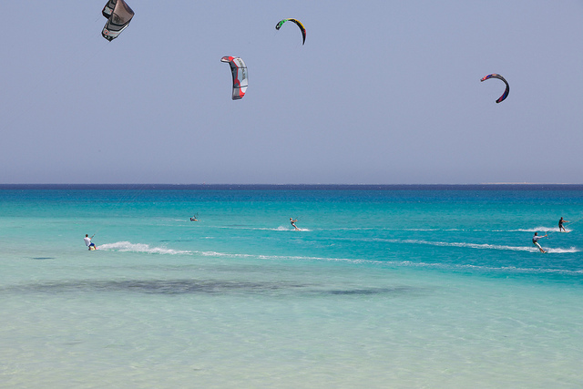 Hurghada je skvelé miesto na mnohé adrenalínové športy