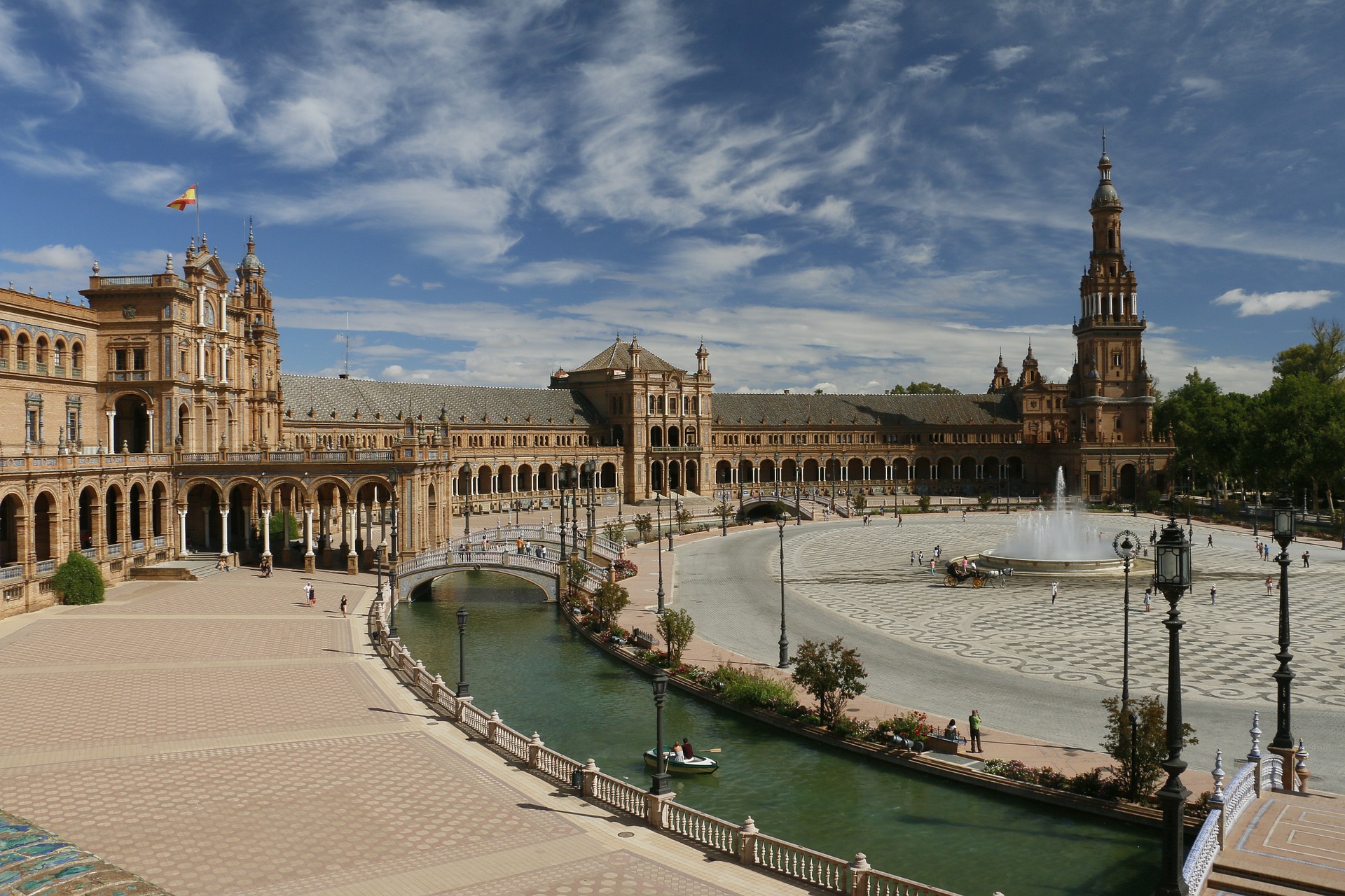 Plaza de Espana v Seville