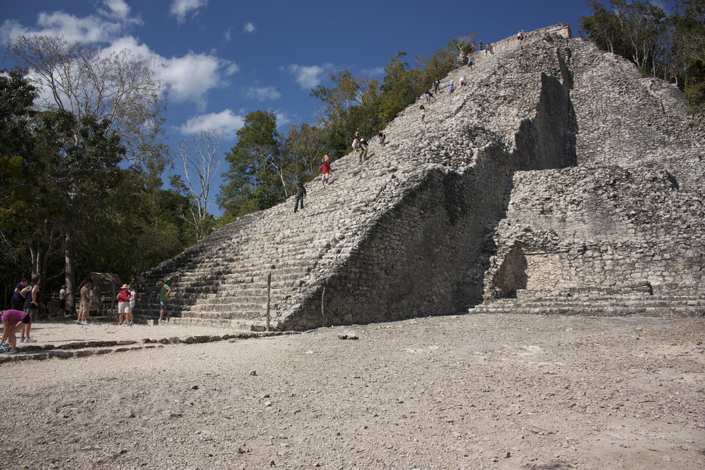 Najstaršia pyramída na Yucatáne – Nohoch Muul