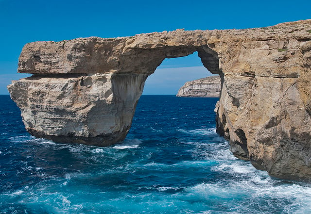 Azúrové okno patrí k najkrajším miestam na ostrove Gozo