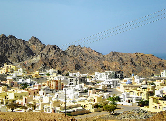 Hlavné mesto Ománu Muscat (Maskat)