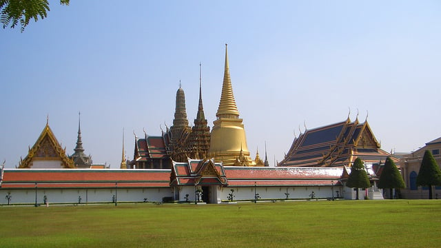 Chrám Wat Phra Kaeo - v preklade Chrám smaragdového budhu
