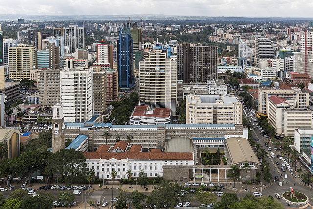 Nairobi - hlavné mesto Kene