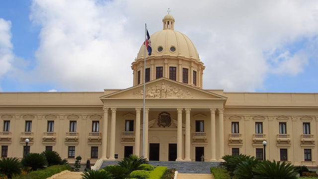 Národný palác v hlavnom meste Dominikánskej republiky Santo Domingo