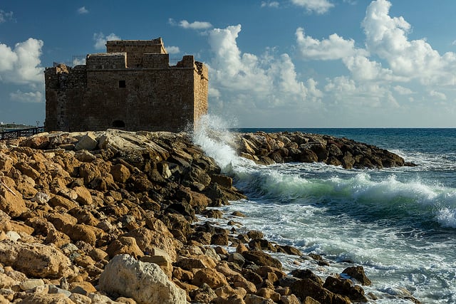 Pevnosť v meste Paphos