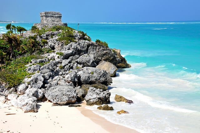 Mexiko a pobrežie obmývané Karibským morom