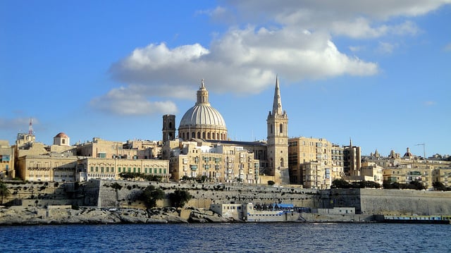 Pohľad na mesto Valletta