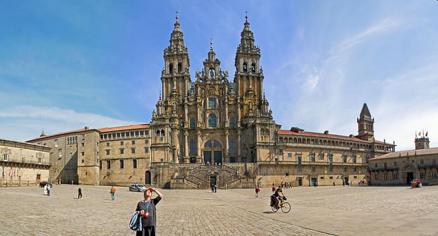 Gotická katedrála Santiago de Compostela