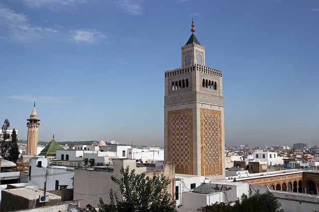 Pohľad na hlavné mesto Tuniska