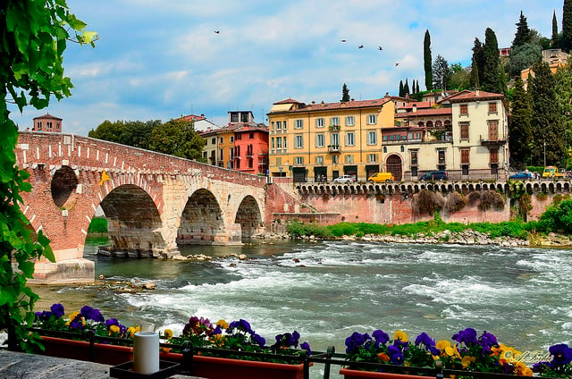 Výhľad na mesto Verona
