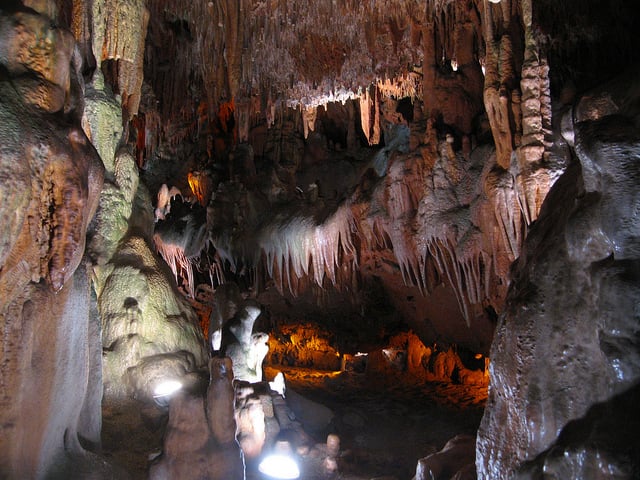 Výzdoba jaskyne Damlatas
