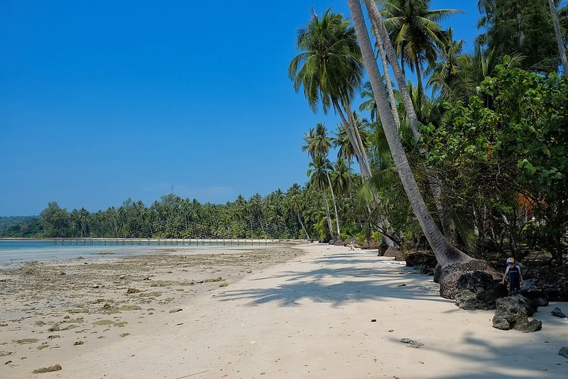 Rajský ostrov s nedotknutými plážami Koh Kood