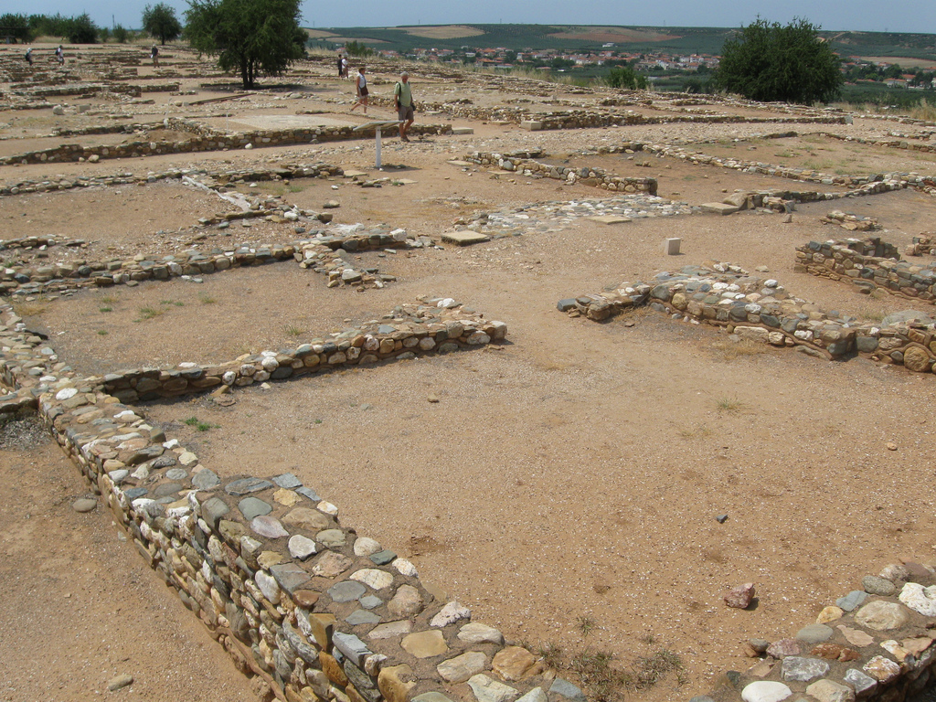 Ruiny mesta Olynthos