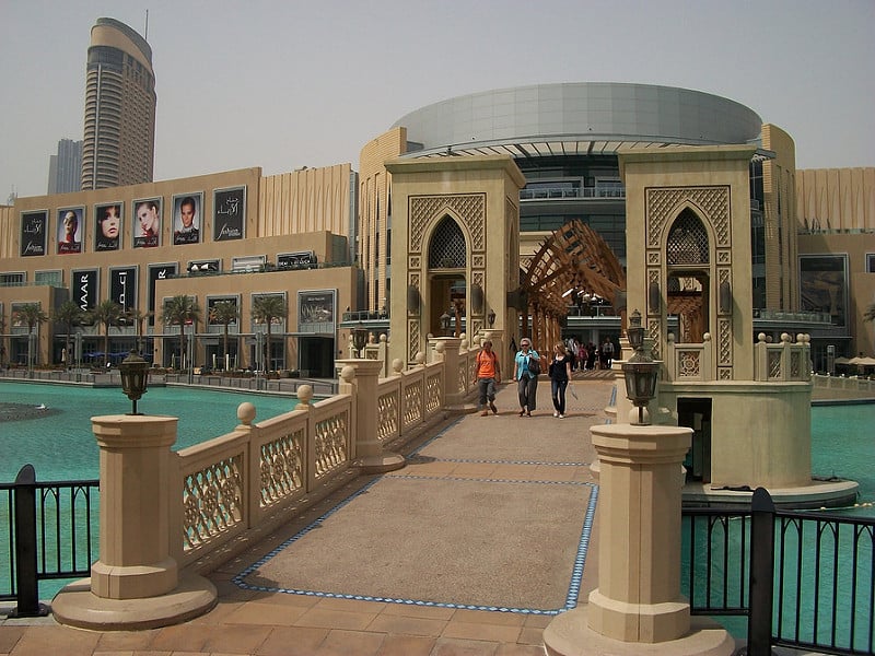 Jedno z najväčších nákupných centier Dubai Mall
