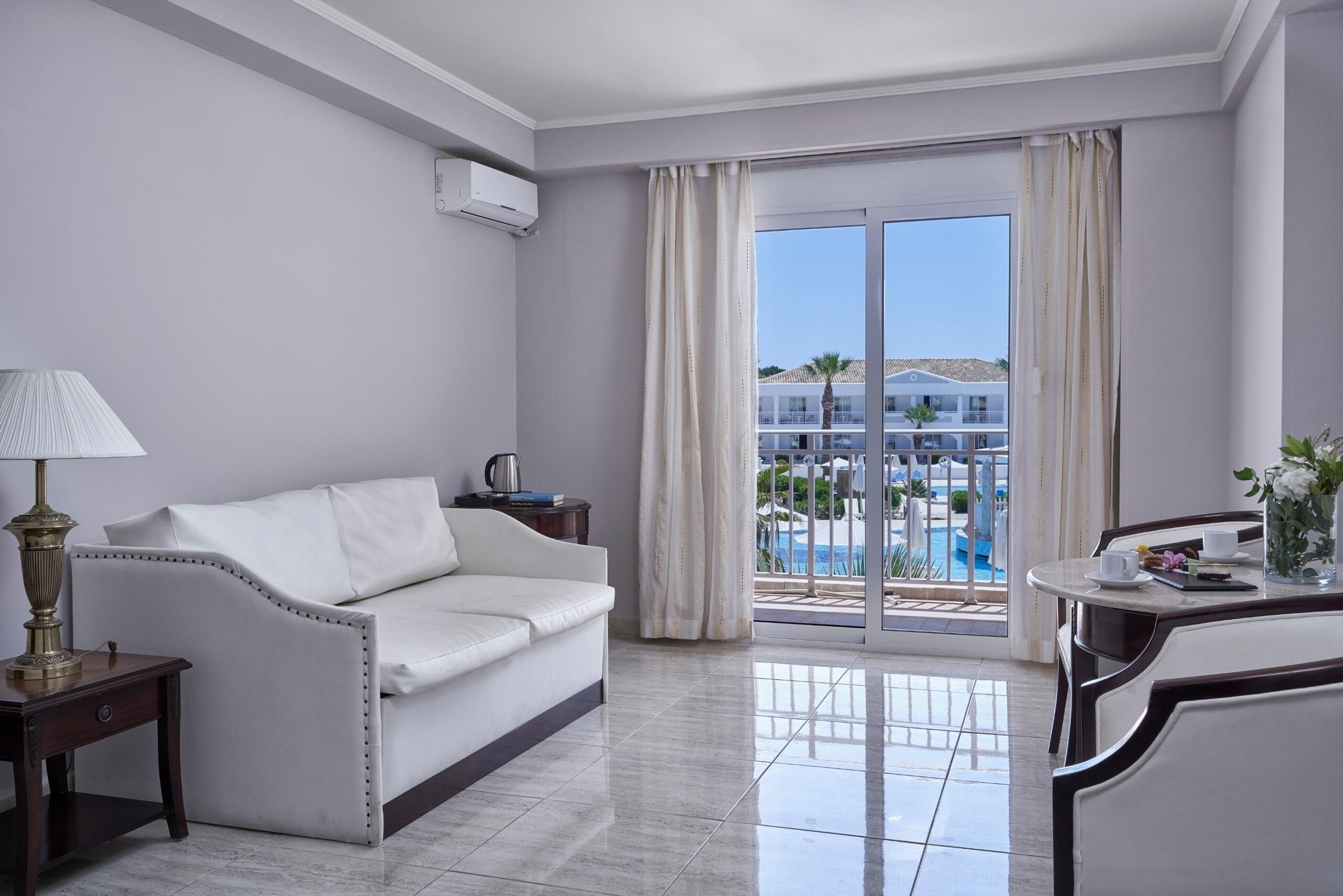 Junior Suites with Side Sea View