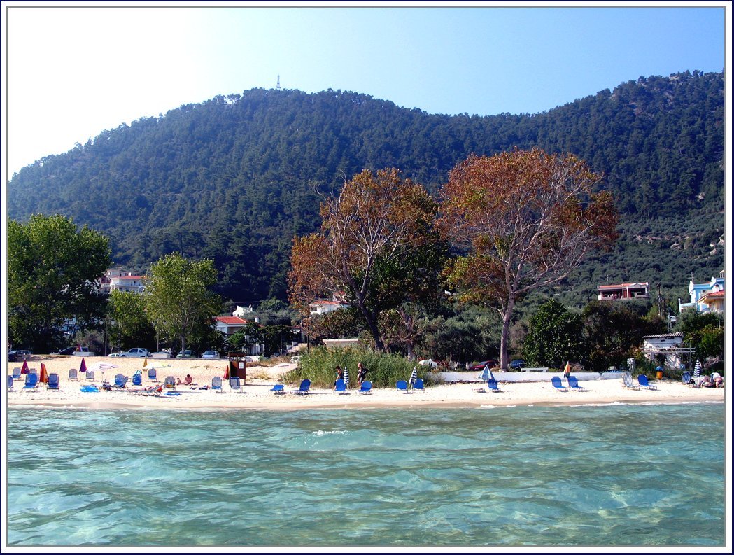 Golden beach Thasos
