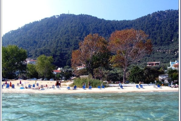 Golden beach Thasos