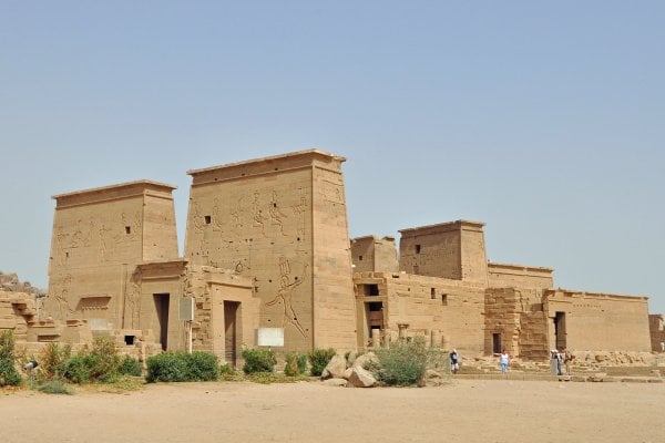 Chrám bohyne Isis na Philae