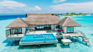 Grand Atlantis 2 Bedroom Overwater Villa with private Pool & Jacuzzi