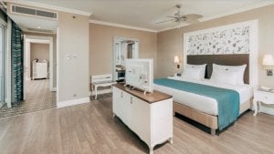 King Suite s jacuzzi, výhľad na krajinu