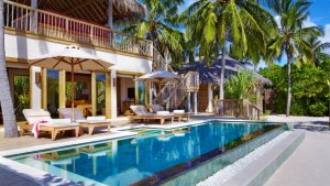 Two-Bedroom Ocean Beach Villa with Pool