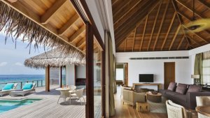 Two Bedrooms Overwater Pool Pavilion