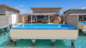 Sunset Water Villa with Private Pool