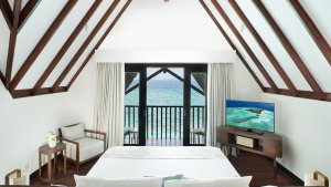 Overwater Ocean Suites with Infinity Pool