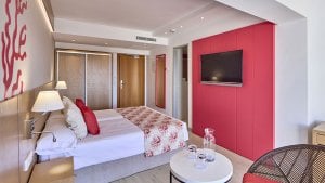 Superior room with side sea view and terrace