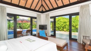 Two-Bedroom Beach Residence with Pool