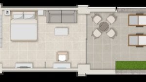 Junior Suite so záhradkou, garden view