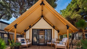 Glamping tent