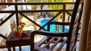 Single beach side view room