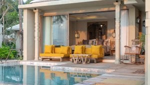 Two-Bedroom Beachfront Pool Villa