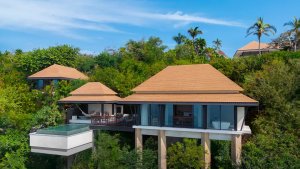 Ocean View Two-Bedroom Family Pool Villa King + Twin