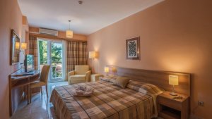 Comfort dvojlôžková izba s možnosťou prístelky (balkón, park strana)