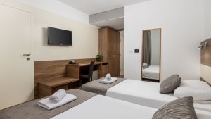 Dvojlôžková izba štandard s možnosťou prístelky (hotel - blok Lucija)
