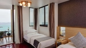 Super Deluxe Room with Balcony & Island View