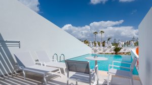Junior Suite, terrace sea view and private pool
