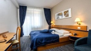 Dvojlôžková izba s možnosťou prístelky (balkón, park strana)
