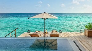 Luxury Sunset Water Villa With Pool