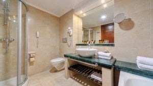 Junior Suite s privátnym bazénom, výhľad záhrada