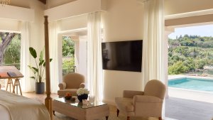 PALAZZINA VILLA WITH 2 PRIVATE POOLS 1ST ROW