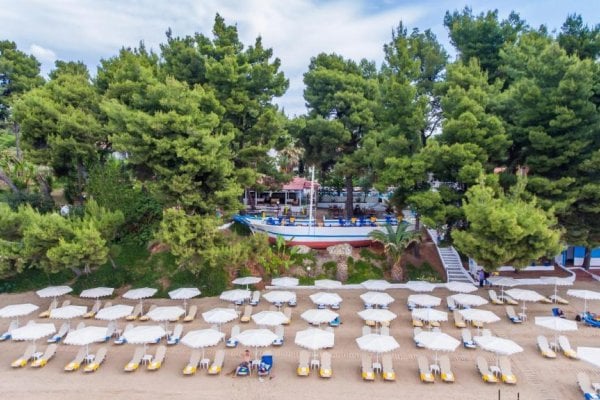 Chalkidiki: Porfi Beach Hotel 3* - Pláž
