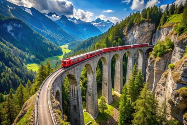 Poznávací zájazd Švajčiarsky St. Moritz, talianske jazero Garda a Verona
