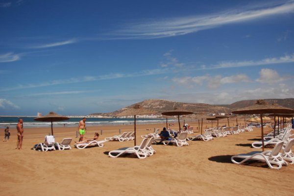 Maroko, Agadir: Allegro Agadir 4* - Pláž