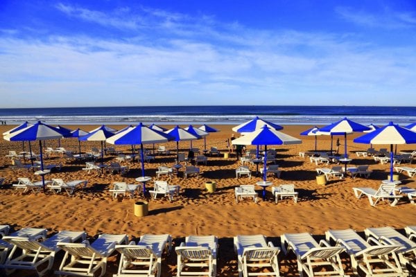 Maroko, Agadir: Les Dunes d'Or 4*+ - Pláž