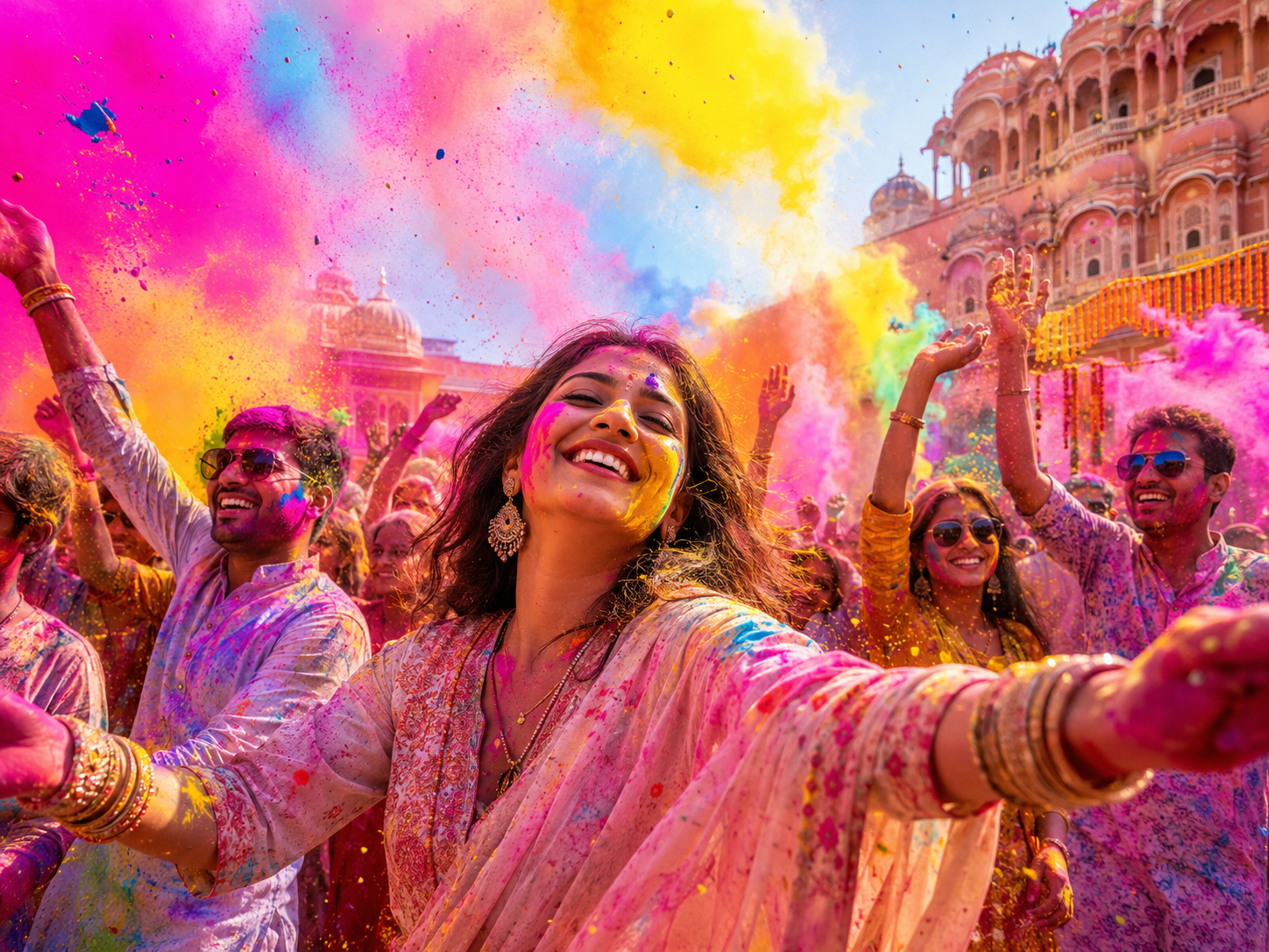 Farebná India: Zlatý trojuholník a sviatok Holi