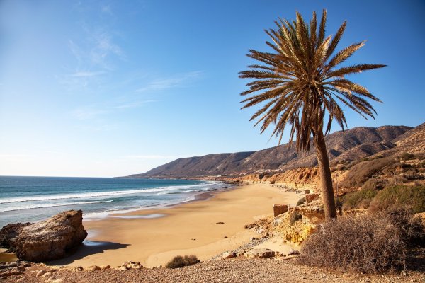 Maroko, Agadir: Royal Decameron Tafoukt Beach 4* - Pláž
